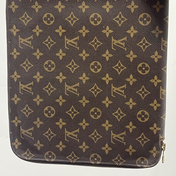 Louis Vuitton Monogram Poche Documents Portfolio 1990 | Vintage Travel/Business - Picture 3 of 12